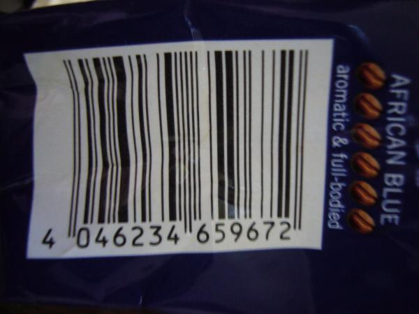 Tchibo - Privat Kaffee African Blue 250g - code